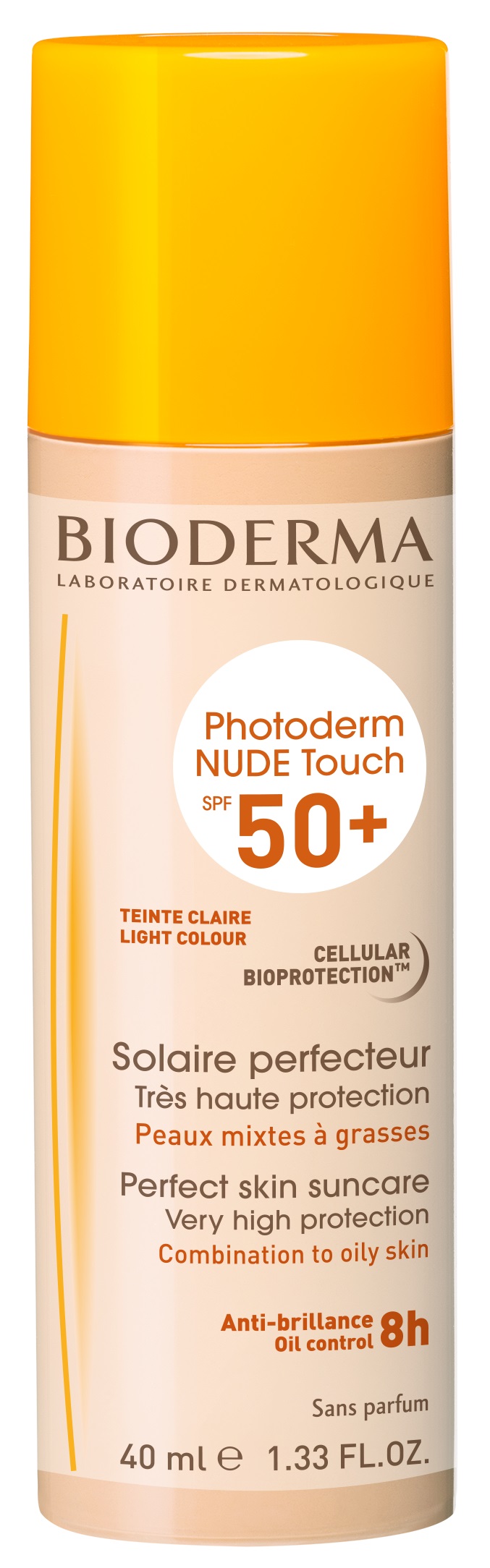 BIODERMA PHOTODERM NUDE TOUCH SPF50+ NUANTA DESCHISA 40ML Bioderma
