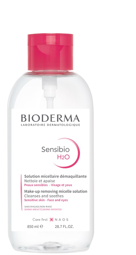 BIODERMA SENSIBIO H2O LOTIUNE MICELARA CU POMPITA 850ML Bioderma