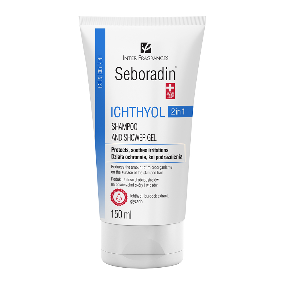 SEBORADIN ICHTHYOL 2 IN 1 SAMPON GEL 150ML