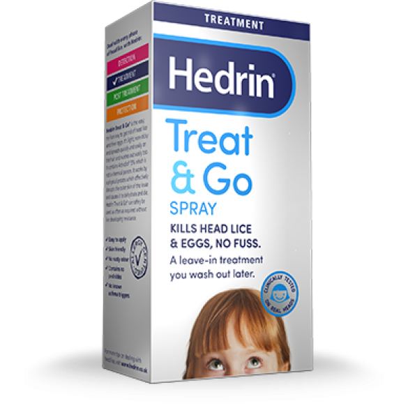 HEDRIN TREAT GO SPRAY X 60ML