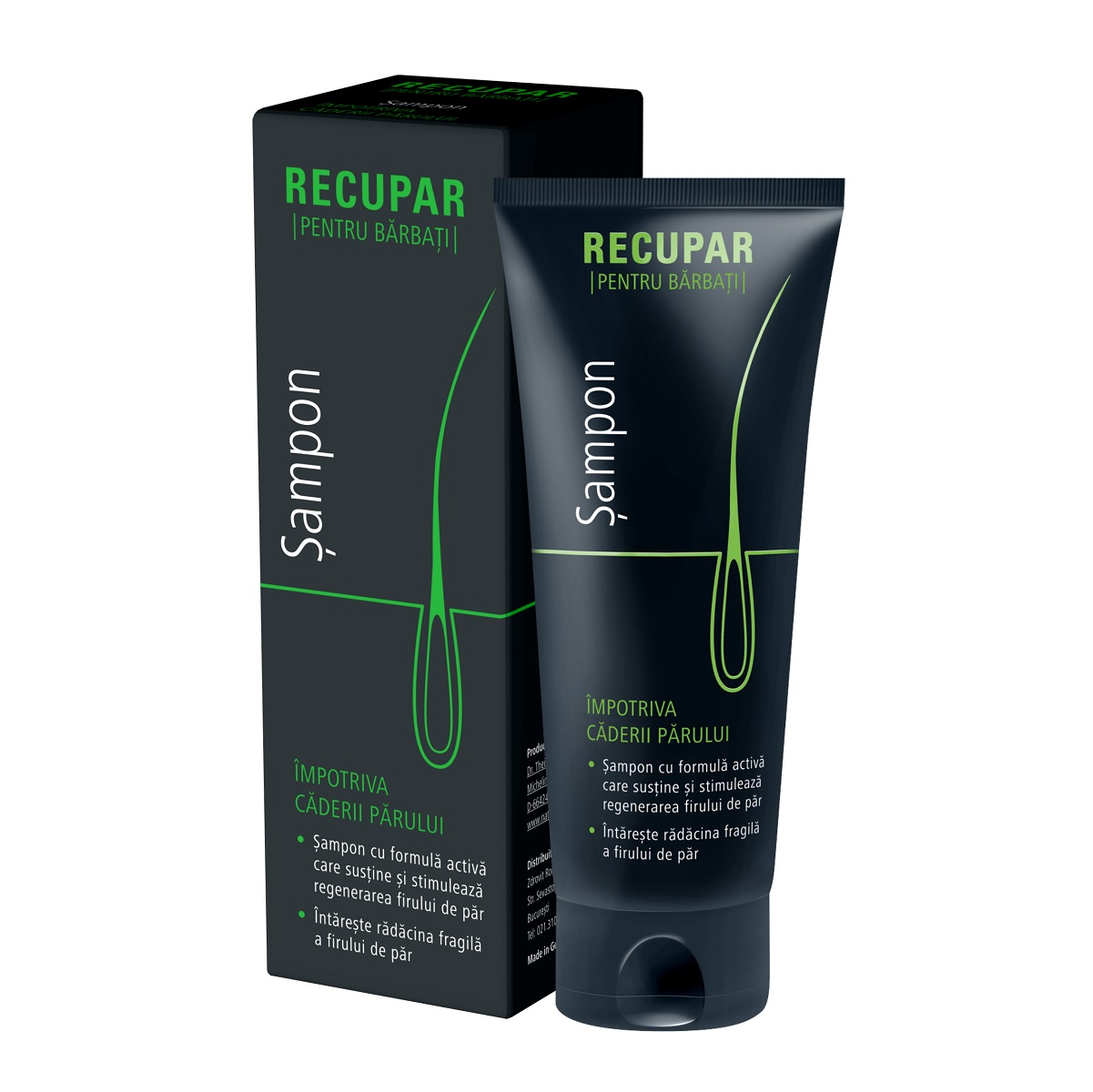 RECUPAR CAFFEINE SAMPON 200ML Pret Mic helpnet imagine noua