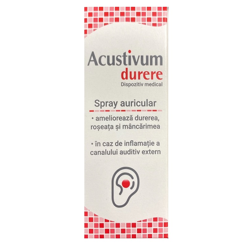 ZDROVIT ACUSTIVUM DURERE SPRAY AURICULAR 20ML