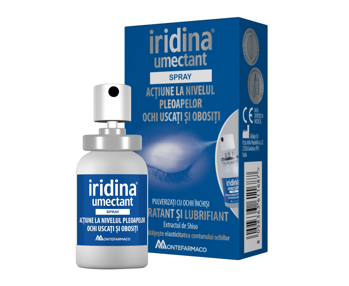 IRIDINA UMECTANT SPRAY OFTALMIC 10ML 10ml