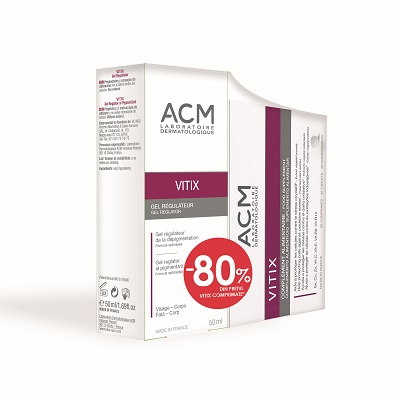ACM VITIX GEL 50ML + VITIX 30 COMPRIMATE 80% REDUCERE LA COMPRIMATE 50ml imagine teramed.ro