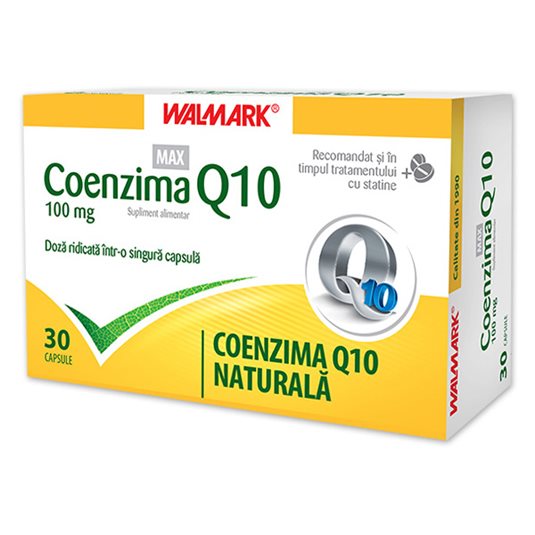 WALMARK COENZIMA Q10 MAX 100MG X 30 CAPSULE Helpnet.ro imagine teramed.ro