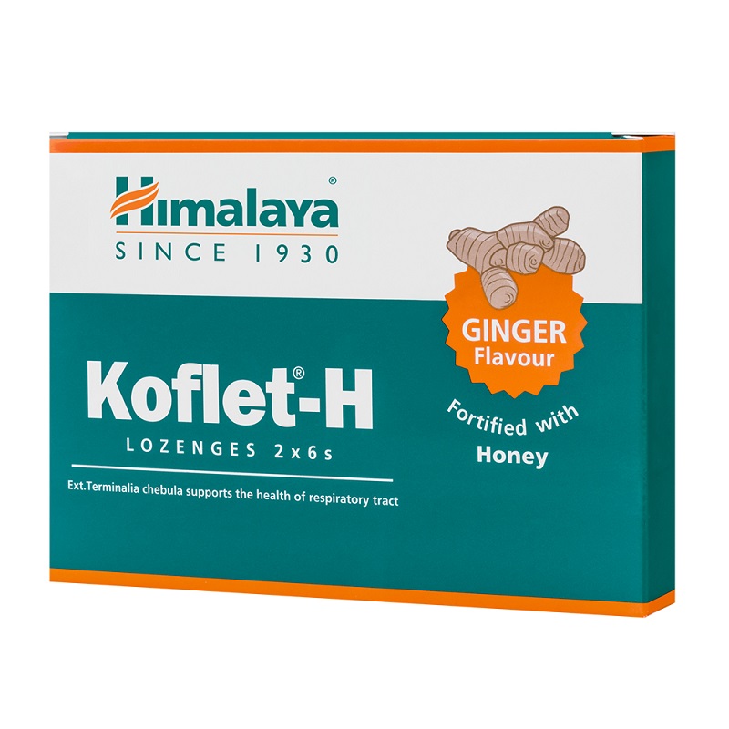 KOFLET-H GHIMBIR 12 PASTILE DE SUPT