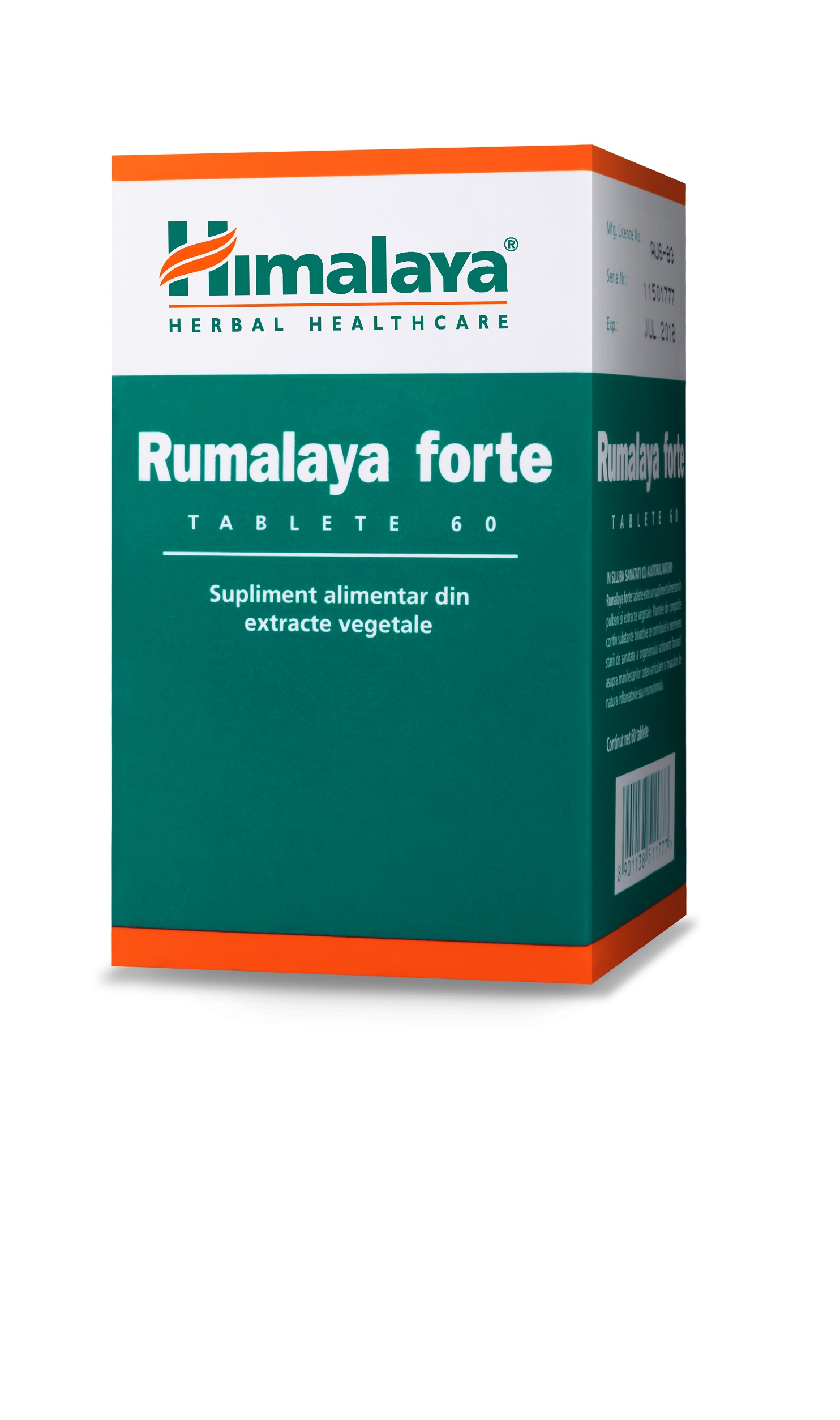 RUMALAYA FORTE 60 TABLETE Helpnet.ro imagine teramed.ro