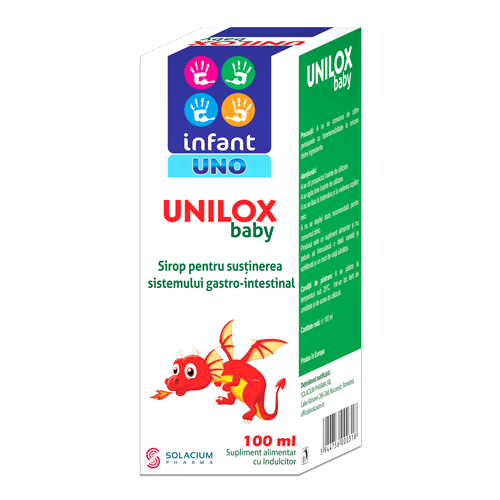 INFANT UNO UNILOX BABY SIROP 100ML Helpnet.ro imagine teramed.ro
