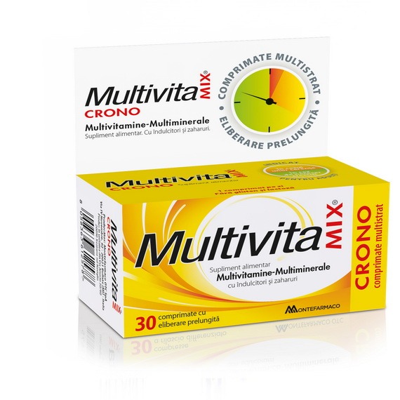 MULTIVITAMIX CRONO 30 COMPRIMATE comprimate