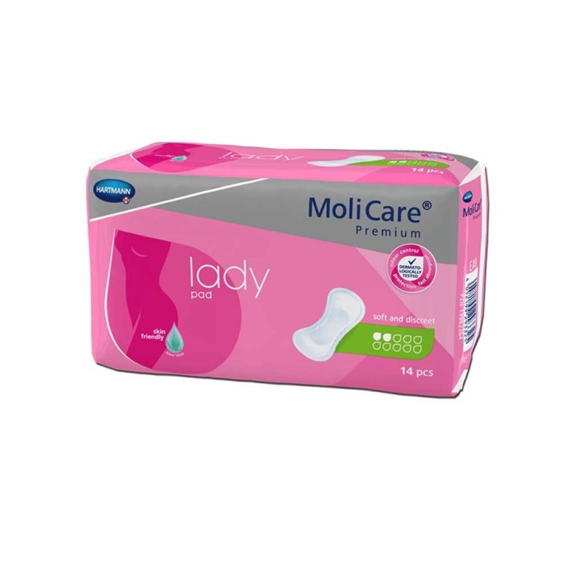 HARTMANN MOLICARE PREMIUM LADY PAD 2PICATURI 14BUC 14BUC imagine noua