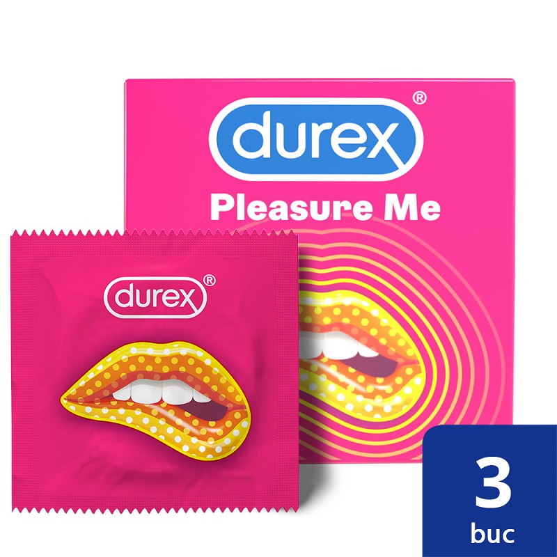 DUREX PLEASURE ME PREZERVATIV 3BUC Durex
