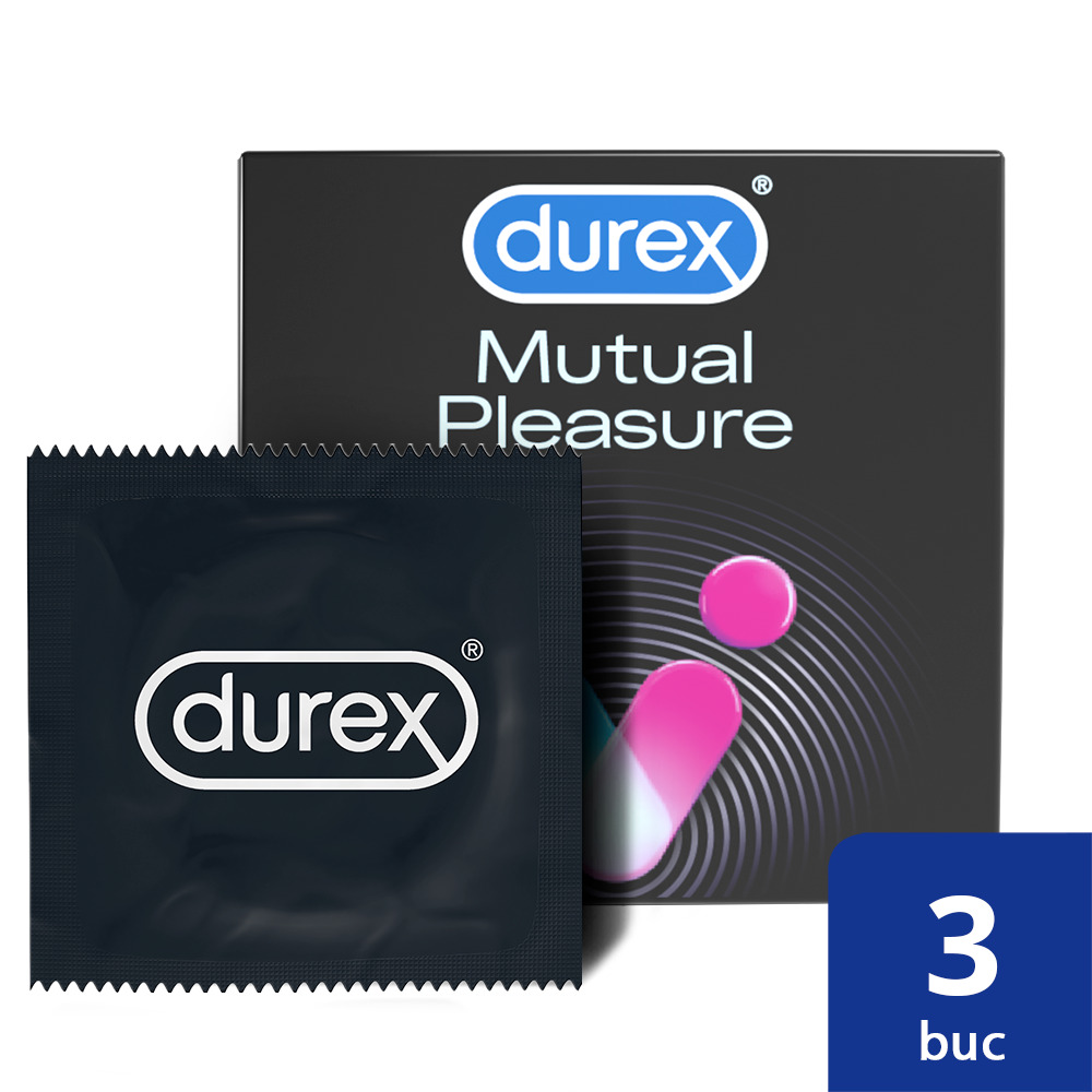 DUREX MUTUAL PLEASURE PREZERVATIV 3BUC Durex imagine 2022
