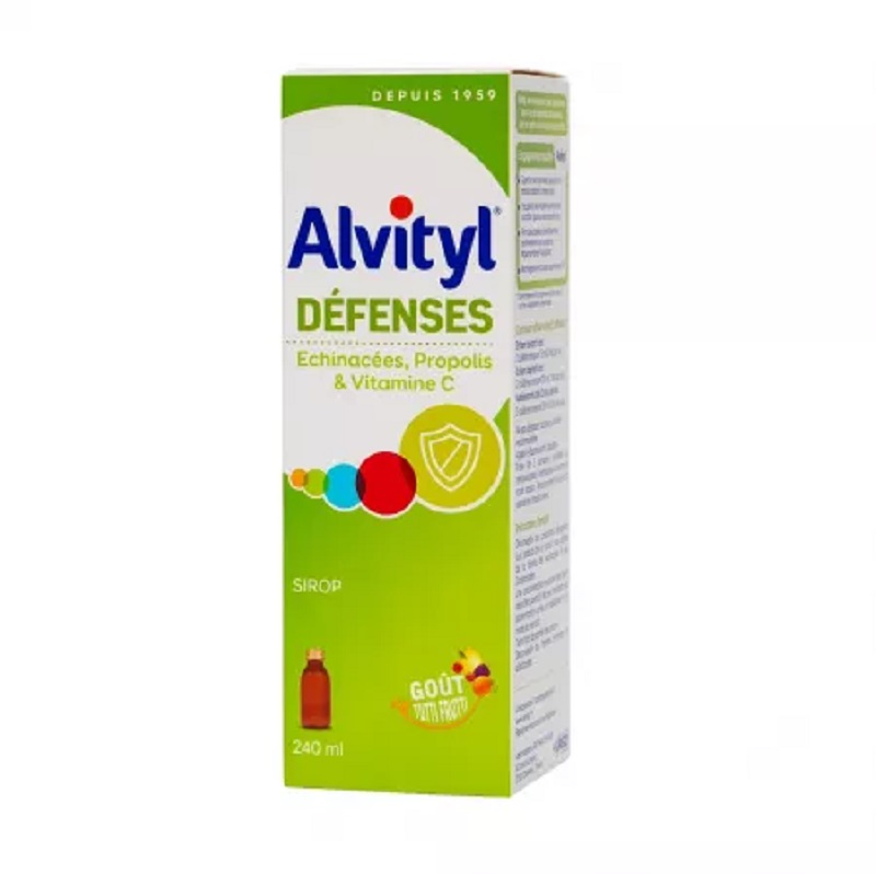ALVITYL DEFENSES + VITAMINA D SIROP 240ML