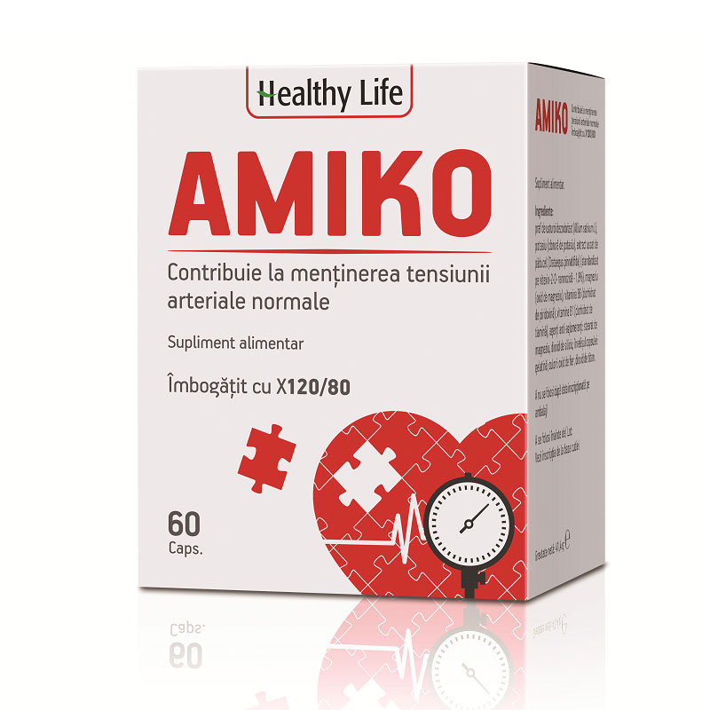 AMIKO 60 CAPSULE HEALTHY LIFE imagine noua