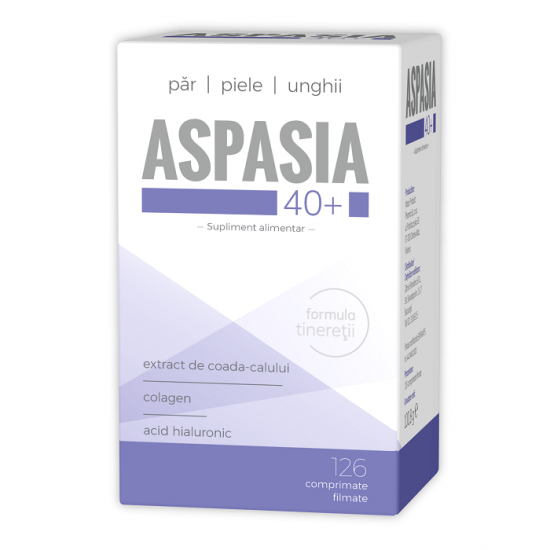 ASPASIA 40+ 126 COMPRIMATE Helpnet.ro imagine teramed.ro
