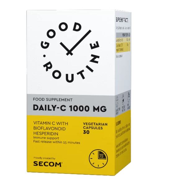 SECOM DAILY-C 1000MG X 30 CAPSULE Helpnet.ro imagine teramed.ro