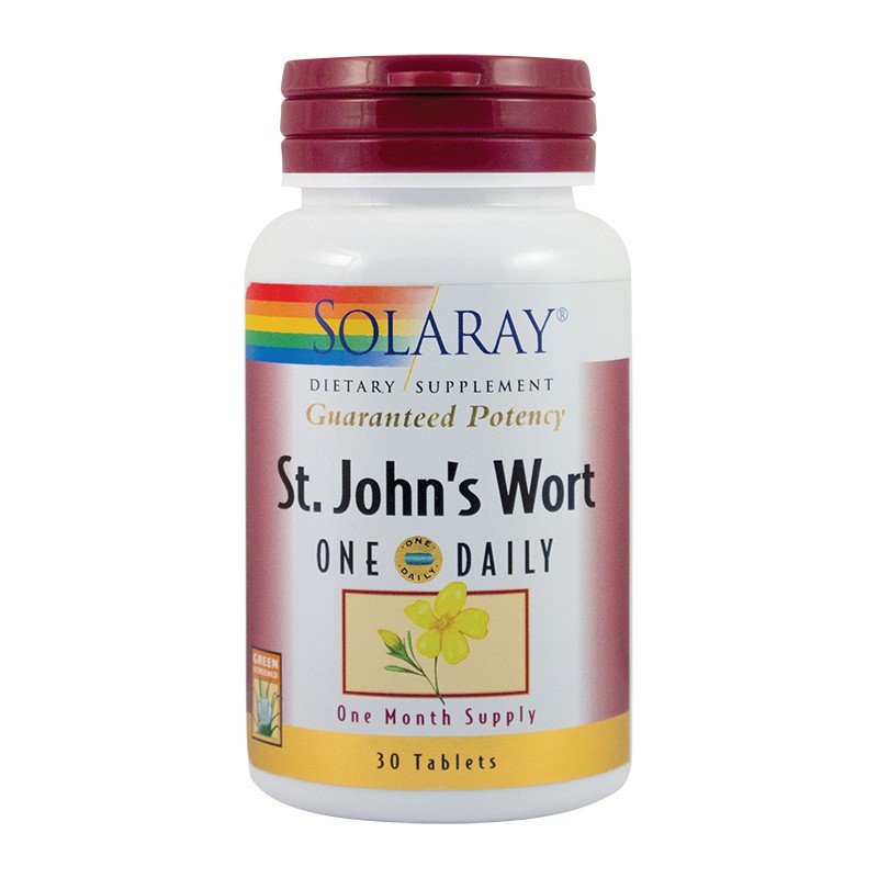 SECOM ST JOHN'S WORT (SUNATOARE) 900MG X 30 TABLETE