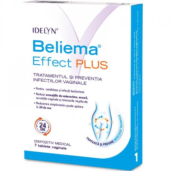 IDELYN BELIEMA EFFECT PLUS 7 TABLETE VAGINALE WALMARK Helpnet.ro