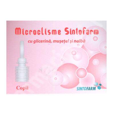 MICROCLISME GLICERINA+MUSETEL+NALBA COPII 3G X 6BUC Helpnet.ro