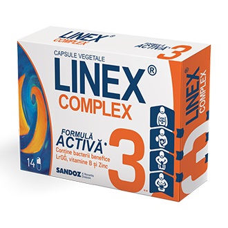 LINEX COMPLEX 14 CAPSULE Helpnet.ro imagine teramed.ro