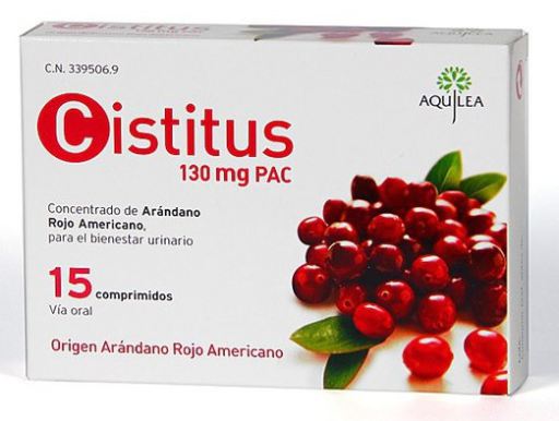 CISTITUS 130MG PAC 15 COMPRIMATE 130MG
