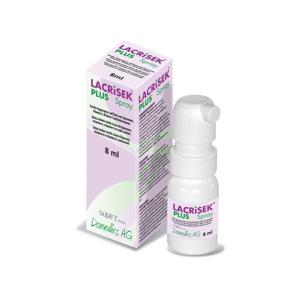 LACRISEK PLUS SPRAY OFTALMIC 8ML