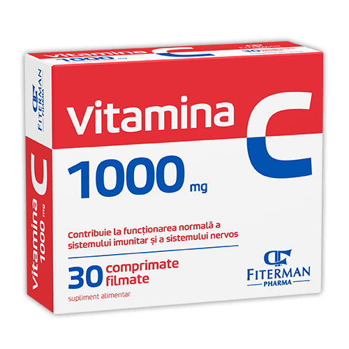 VITAMINA C 1000 X30 COMPRIMATE FILM FITERMAN 1000