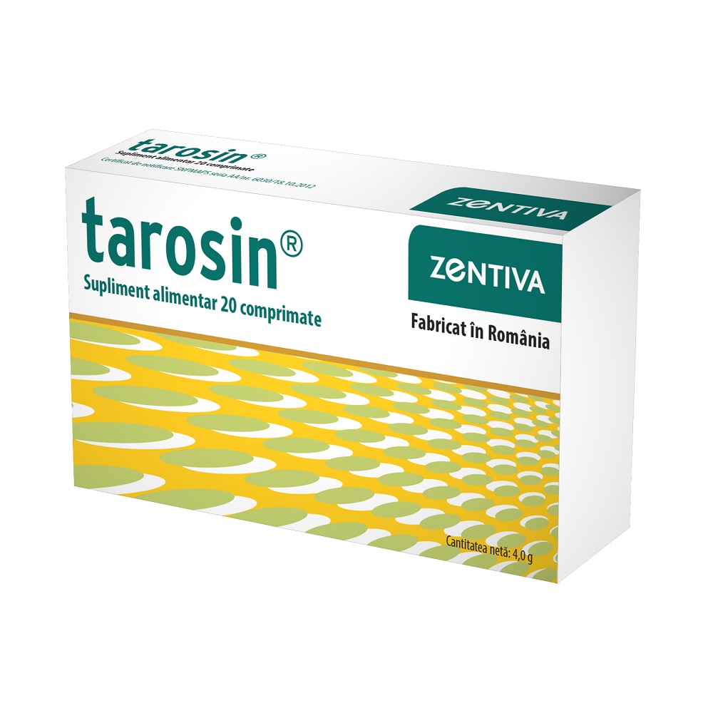 TAROSIN 20 COMPRIMATE Helpnet.ro