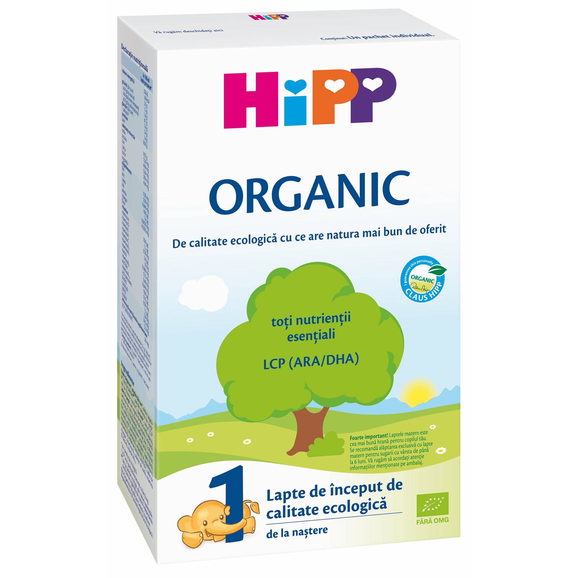 HIPP LAPTE PRAF 1 ORGANIC 300G imagine 2021 Helpnet.ro