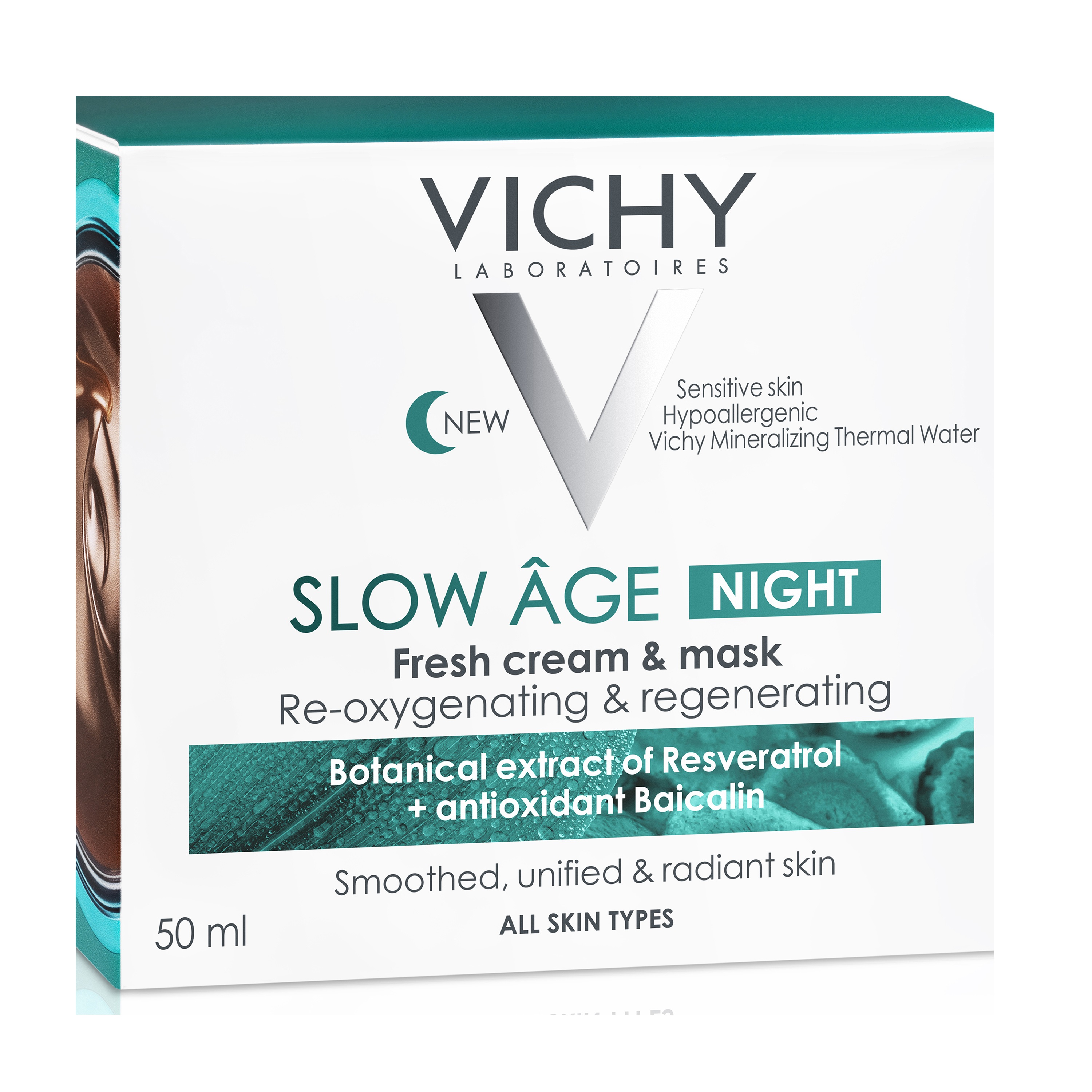 VICHY SLOW AGE CREMA DE NOAPTE REOXIGENANTA SI REGENERANTA 50ML