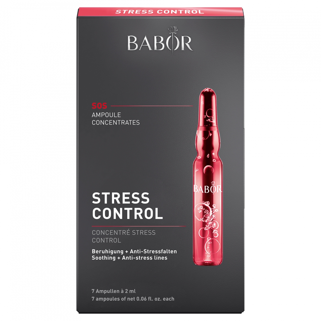 BABOR STRESS CONTROL 7 FIOLE X 2ML DR BABOR imagine noua