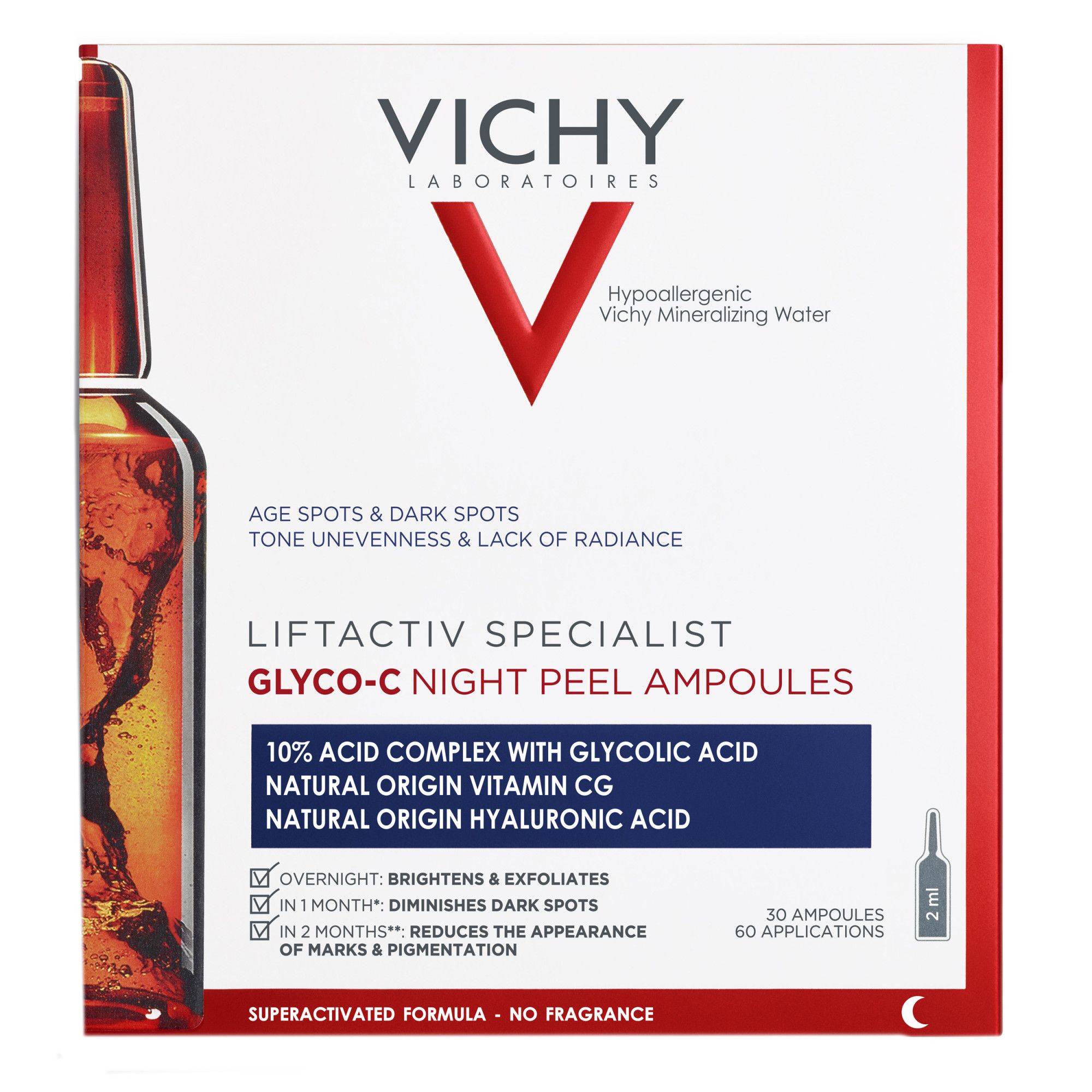 VICHY LIFTACTIV SPECIALIST GLYCO C PENTRU PEELING 30 FIOLE X 2ML