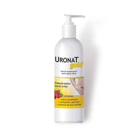 URONAT GOLD EMULSIE HIPOALERGENICA IGIENA INTIMA X 400ML