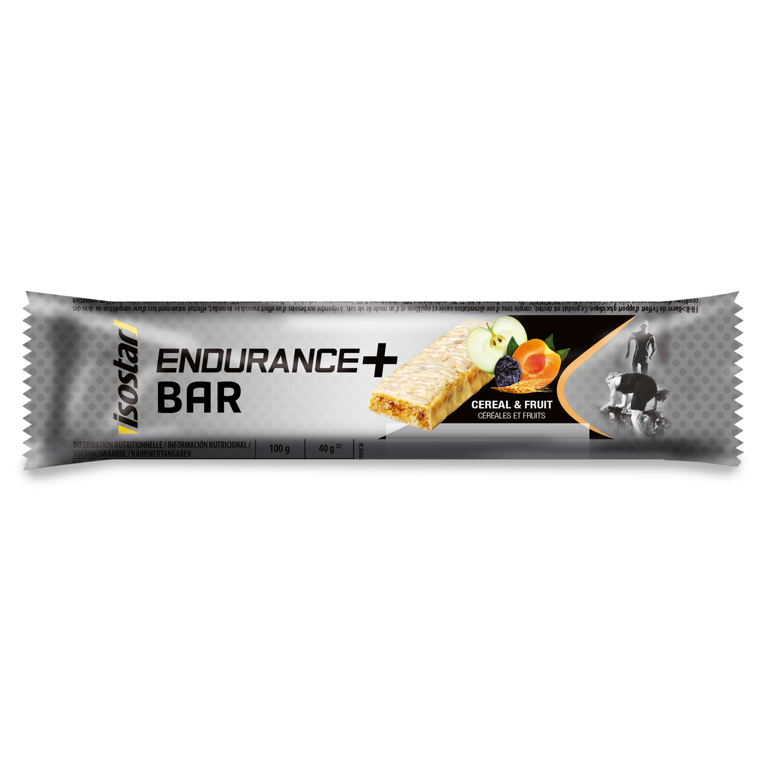 ISOSTAR ENDURANCE HIGH CARB BAR 40G