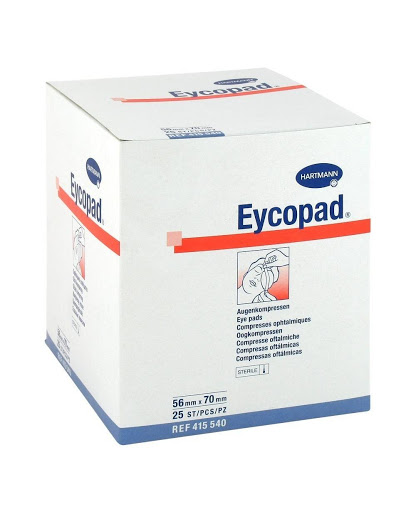 HARTMANN EYCOPAD COMPRESE STERILE 56X70MM X 25BUC