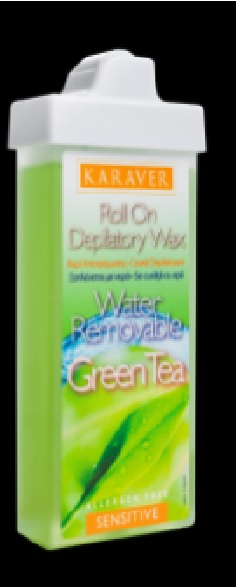 KARAVER CEARA DEPILATOARE ROLL-ON WS CAP MIC CU CEAI VERDE 100ML Helpnet.ro Helpnet.ro