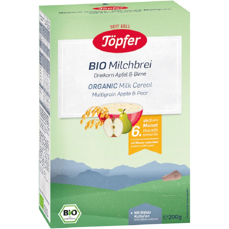 TOPFER CEREALE LAPTE MERE PERE 6LUNI+ 200G Helpnet.ro