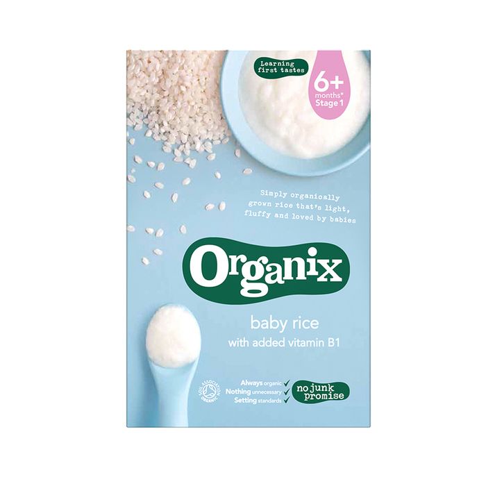 ORGANIX CEREALE CU OREZ ECOLOGIC CU ADAOS DE VITAMINA B1 6LUNI+ 100G