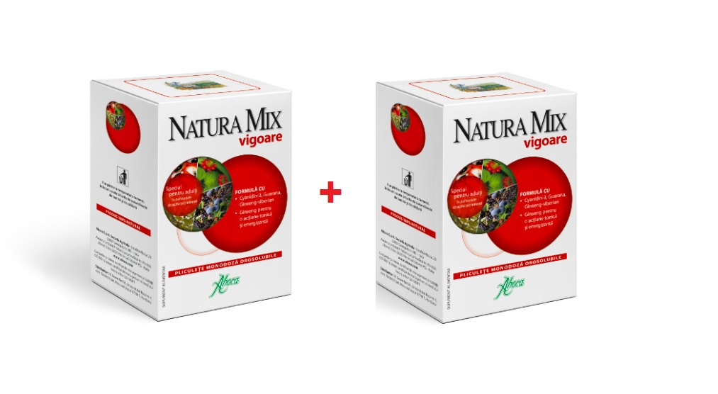 ABOCA NATURA MIX VIGOARE GRANULE ADULTI 20PLICURI 1+1 CADOU