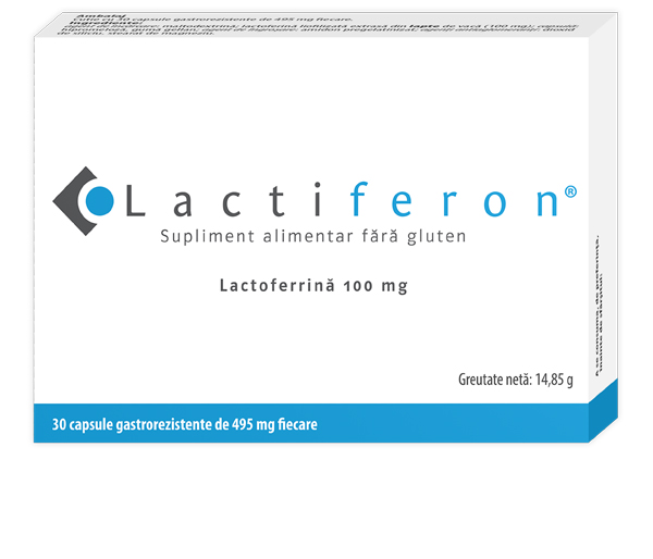 LACTIFERON 100MG 30 CAPSULE helpnet imagine noua