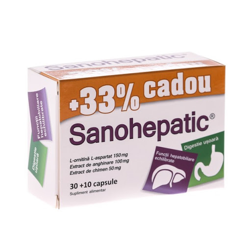 ZDROVIT SANOHEPATIC 30 CAPSULE + 33% CADOU