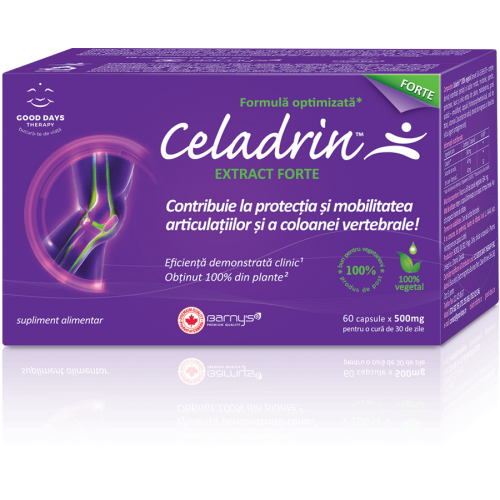 CELADRIN EXTRACT FORTE 60 CAPSULE Good Days Therapy imagine teramed.ro