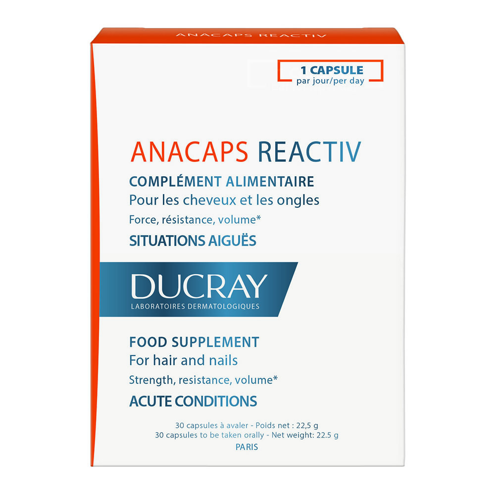 DUCRAY ANACAPS REACTIV 30 CAPSULE ANACAPS ANACAPS