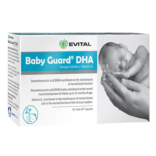 EVITAL BABY GUARD DHA 30 CAPSULE ELANTIS