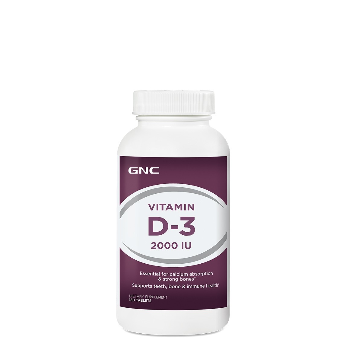 GNC VITAMINA D-3 2000UI X 180 TABLETE