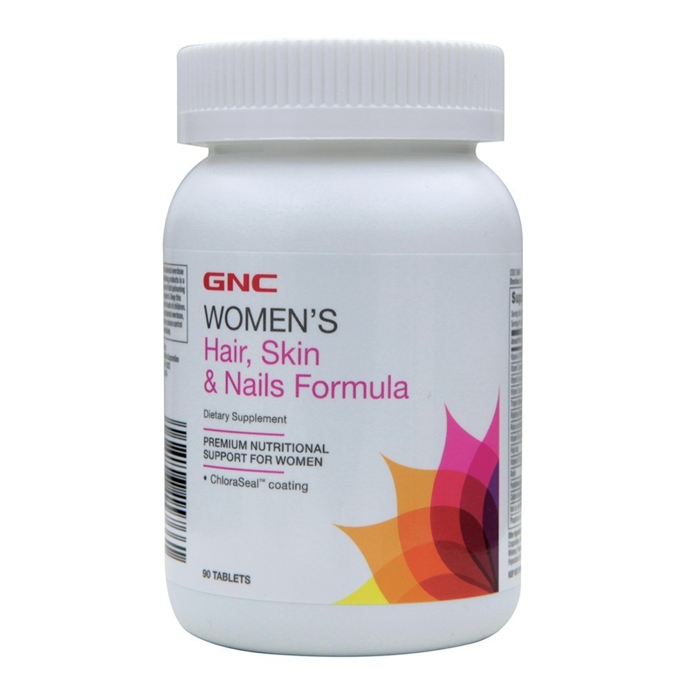 GNC WOMEN'S HAIR SKIN & NAILS FORMULA 90 TABLETE