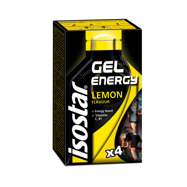 ISOSTAR ENERGY GEL LEMON 4 X 35G