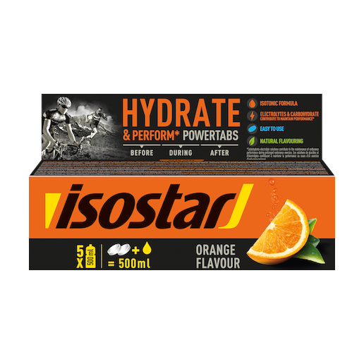 ISOSTAR TABLETE IZOTONICE ORANGE 120G