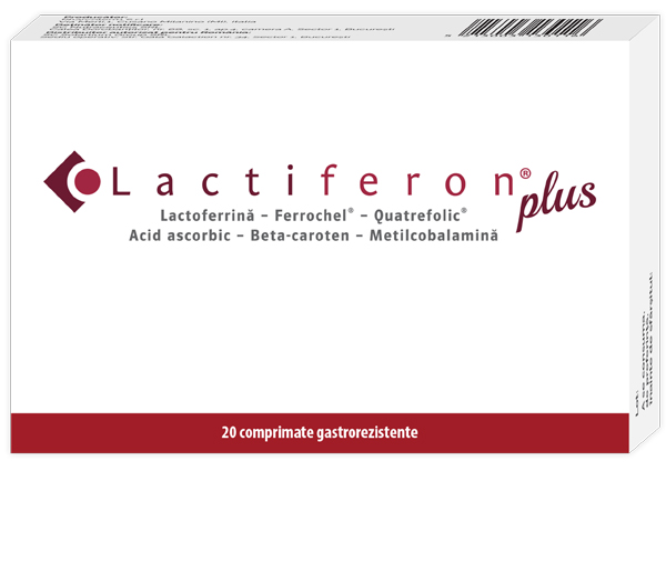 LACTIFERON PLUS 20 COMPRIMATE helpnet imagine noua