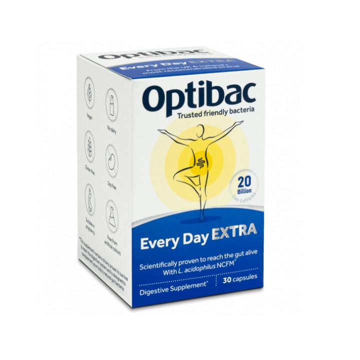 OPTIBAC 376 PROBIOTIC ZILNIC EXTRA FORTE 30 CAPSULE